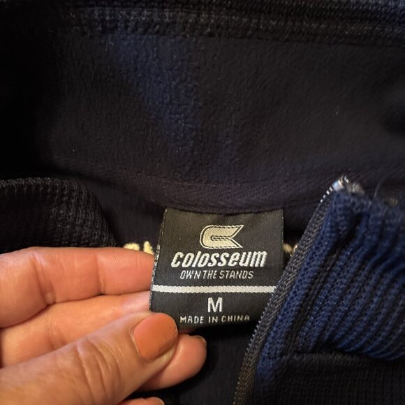 Notre Dame Fighting Irish Men's Color Block Quarter-Zip Pullover Size Medium - Picture 4 of 7